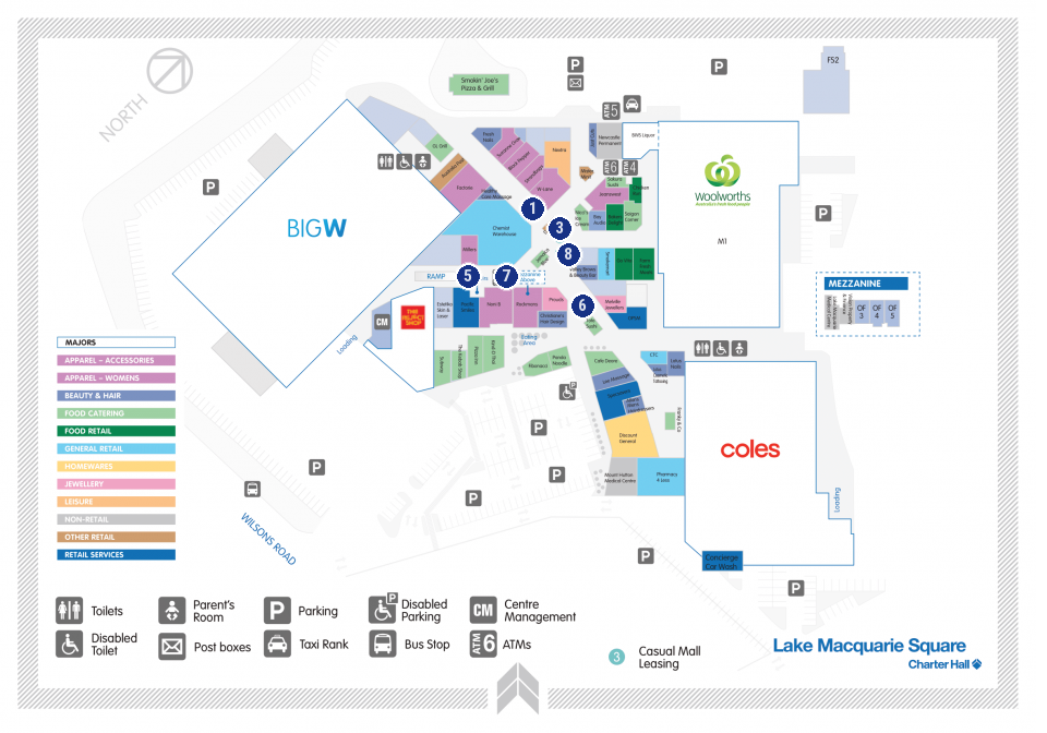 Lake Macquarie Square Lake Macquarie Square Casual Mall Leasing