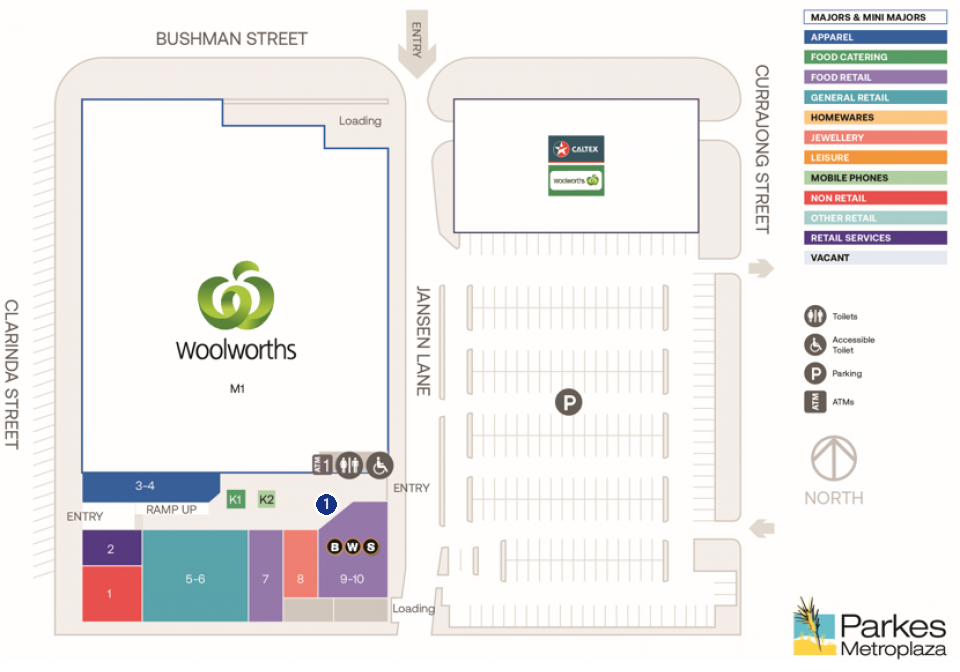 Parkes Central Parkes Central Casual Mall Leasing