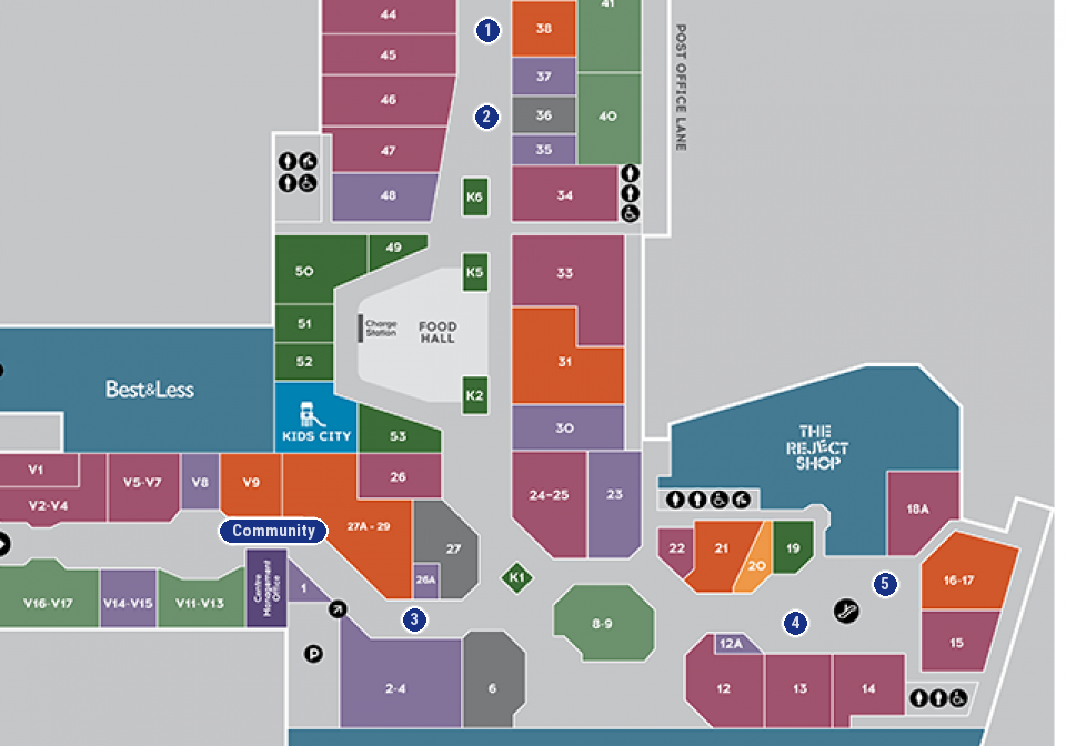 Orange City Centre Orange City Floor Plan