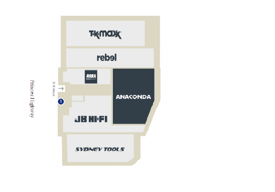 HomeCo South Nowra Floor 1