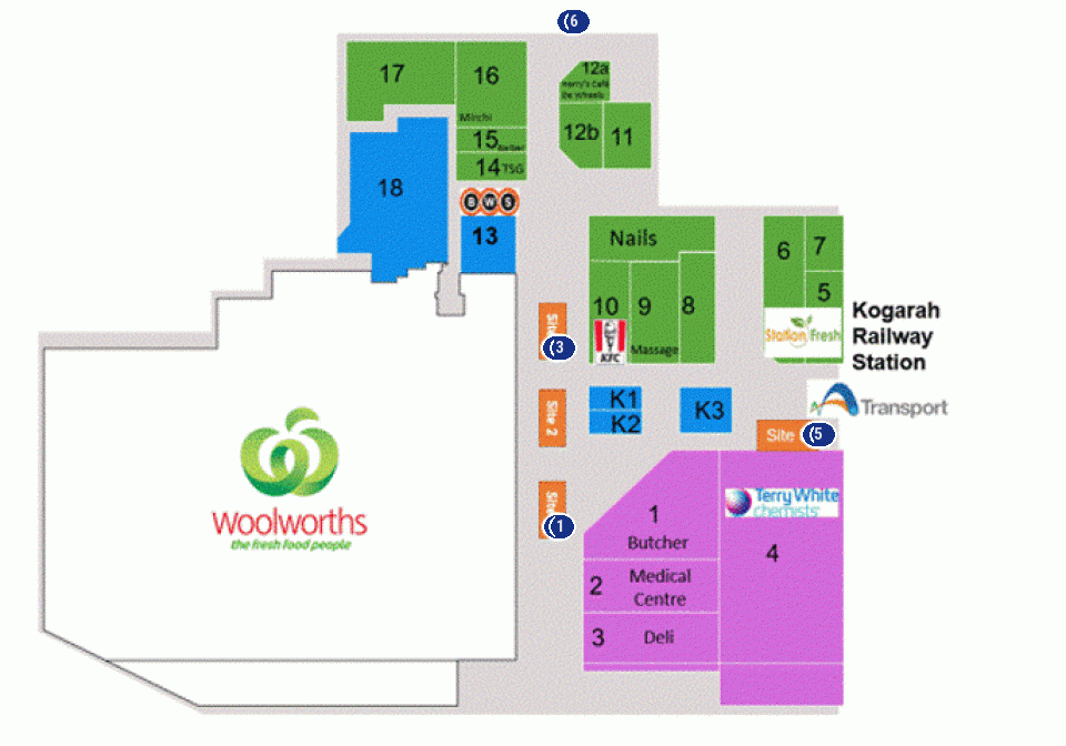 Kogarah Town Centre Kogarah Town Centre Casual Mall Leasing