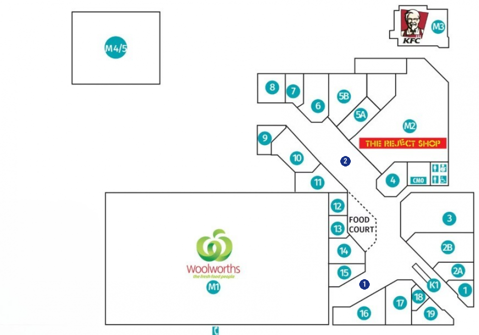 Biloela Shoppingworld Floor 1