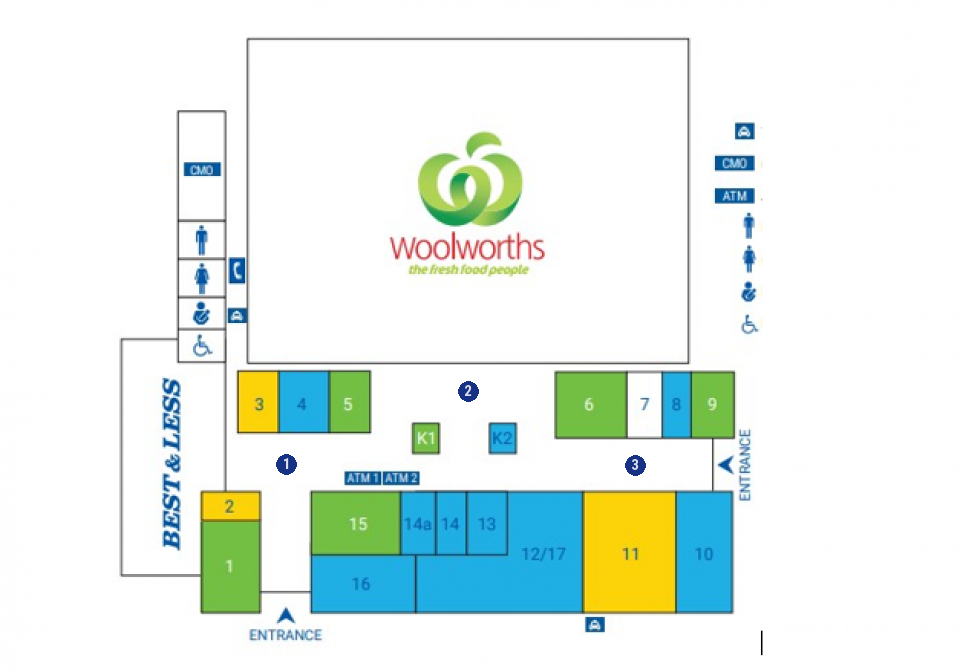 Gracemere Shoppingworld Floor 1