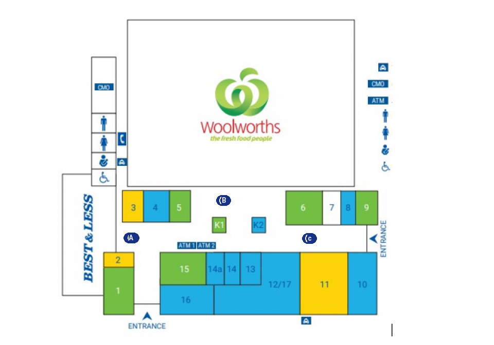 Gracemere Shoppingworld Floor 1