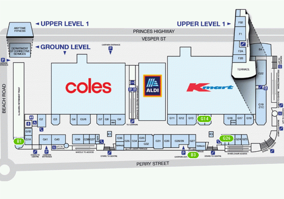 Village Centre Floor 1