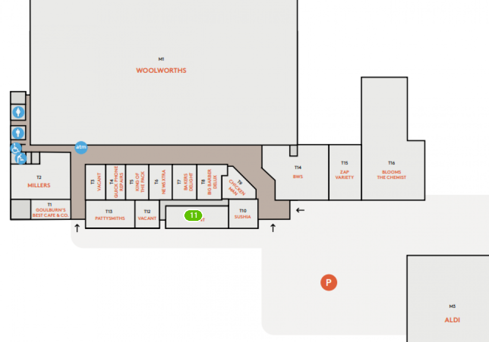 Goulburn Marketplace Floor 1