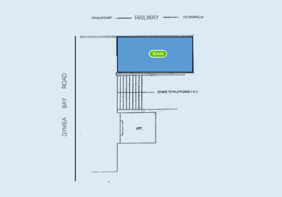 Gymea Rail Station Floor 1