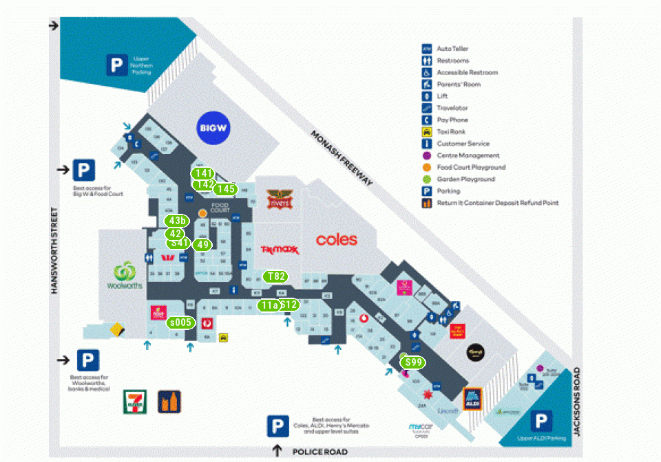 Waverley Gardens Shopping Centre Waverley Gardens Casual Leasing