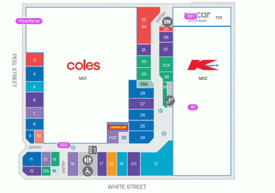 Tamworth Square Tamworth Square Casual Mall Leasing