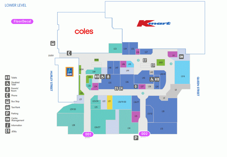 Campbelltown Mall Lower Level - Campbelltown Mall Casual Leasing